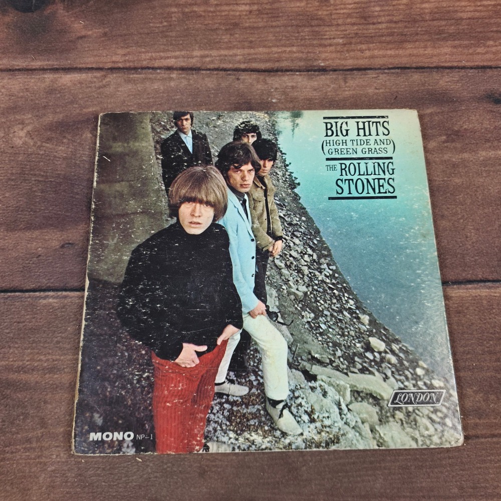 Rolling Stones Vinyl LP Big Hits High Tide and Green Grass 12" Mono Fair 1966